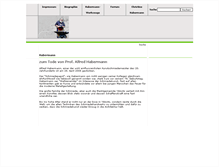 Tablet Screenshot of alfred-habermann.com